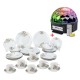 42 PCS Ceramic Dinner Set And LED Crystal Magic Ball Lifht Speaker Plus Remote Control-bnd-2030
